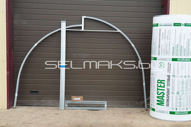 Удлинение теплицы